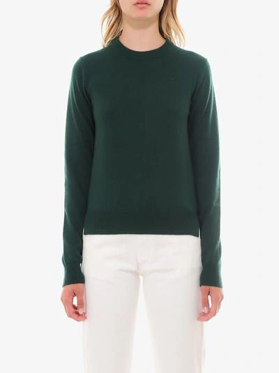 Shop Maison Margiela Sweater In Green