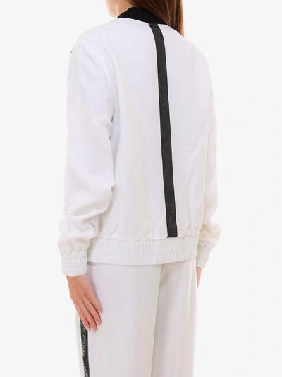 Shop Karl Lagerfeld Jacket In White