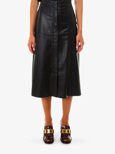 Shop Sportmax Code Skirt In Black