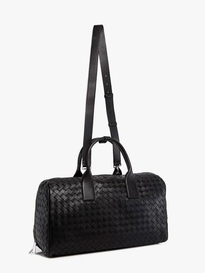 Shop Bottega Veneta Duffle Bag In Black