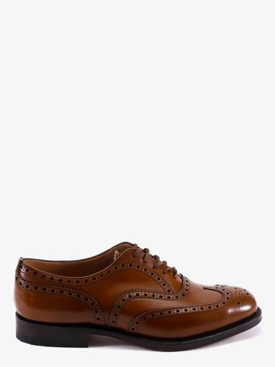 Church's Burwood Polished Binder Shoes In Brown