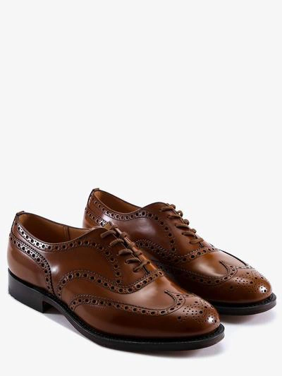 Church's Burwood Polished Binder Shoes In Brown