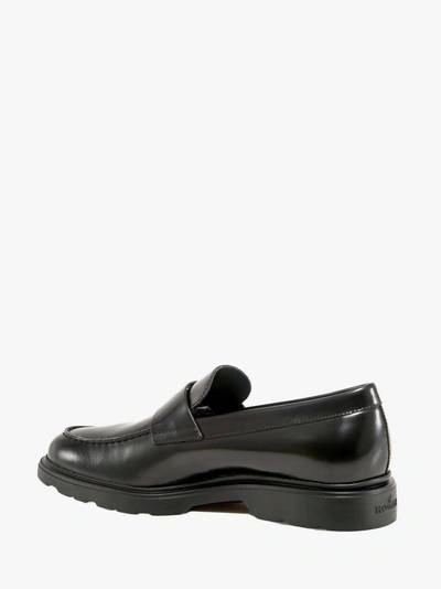 Shop Hogan Loafer In Black