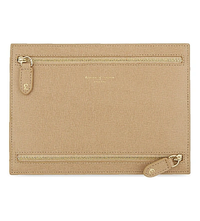 Aspinal Of London Multi Currency Deer Leather Wallet