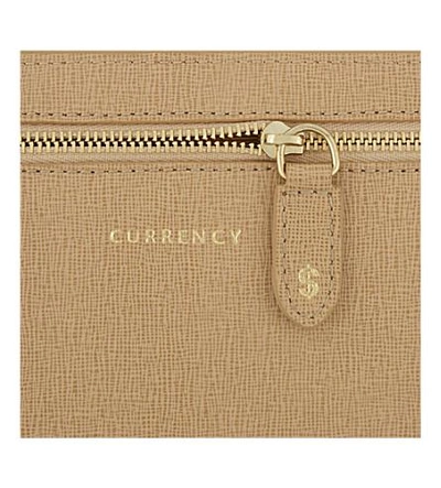 Shop Aspinal Of London Multi Currency Deer Leather Wallet