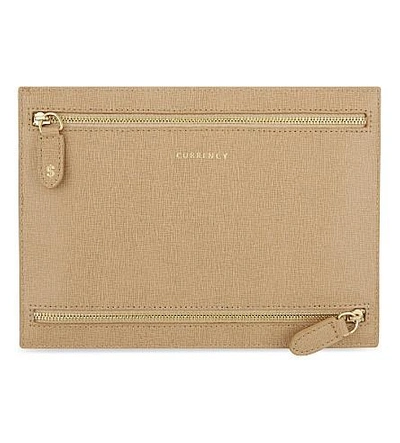 Shop Aspinal Of London Multi Currency Deer Leather Wallet
