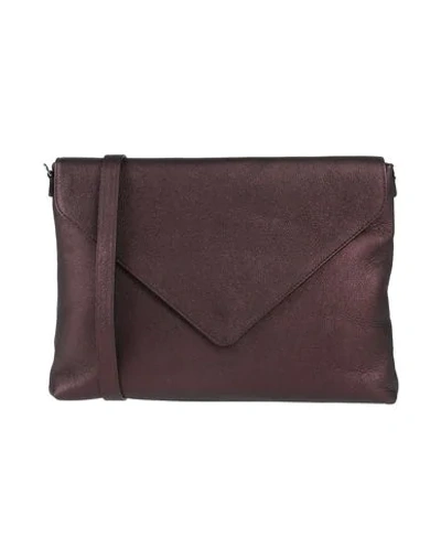 Shop Gianni Chiarini Cross-body Bags In Maroon