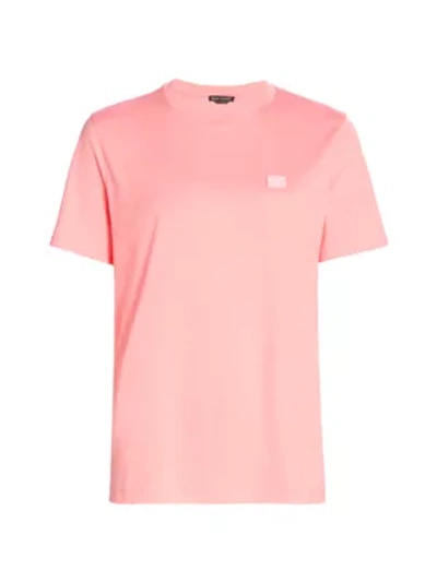 Shop Acne Studios Women's Cotton T-shirt In Blush Pink