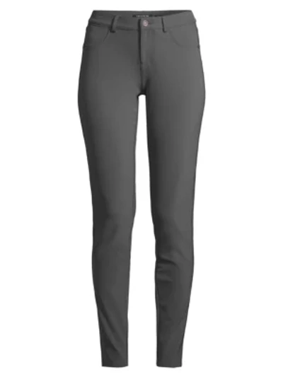 Shop Lafayette 148 Acclaimed Stretch Mercer Pant In Seal
