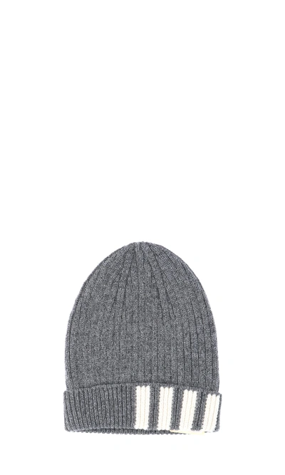 Shop Thom Browne Hat In Grey