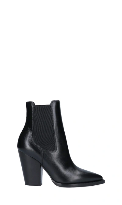 Shop Saint Laurent Boots In Black