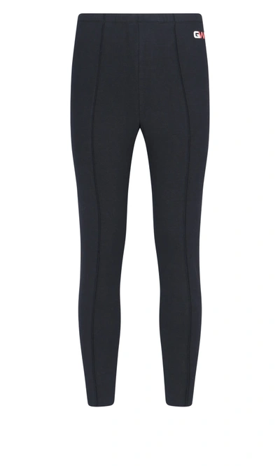 Shop Balenciaga Trousers In Black