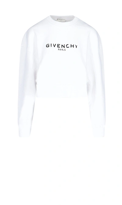 Shop Givenchy Sweater In White
