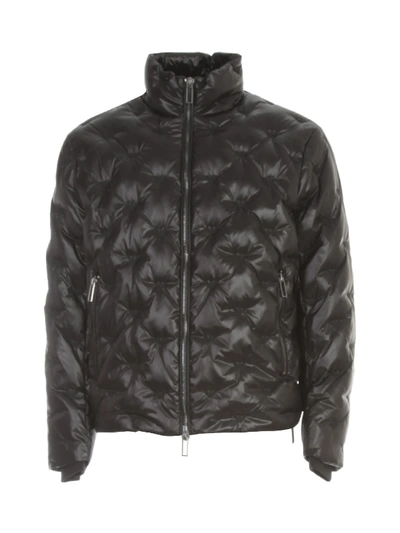 Shop Emporio Armani Down Jacket In Black