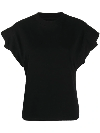 Shop Ba&sh Elix Cotton T-shirt In Black