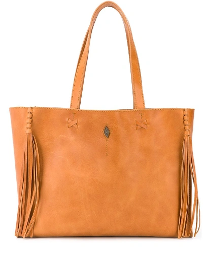 Shop Ba&sh Open-top Tote Bag In Brown
