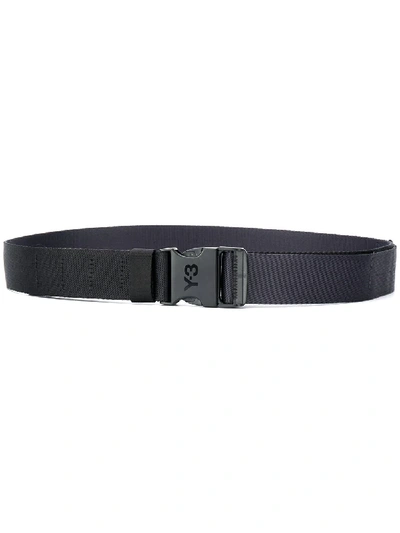 Shop Y-3 Utility Clip Belt In Blue