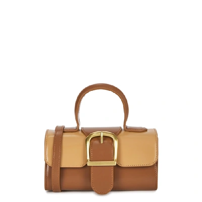 Shop Rylan 3.19 Mini Brown Leather Top Handle Bag