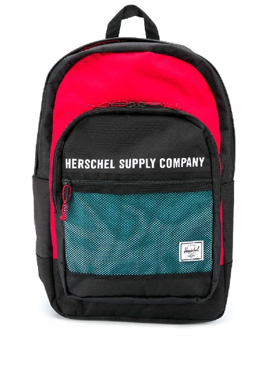 Shop Herschel Supply Co Colour Block Back Pack In Black