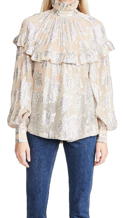 Shop Iro Jelly Top In Beige