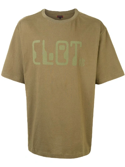 Shop Clot Corben Dallas Cotton T-shirt In Green