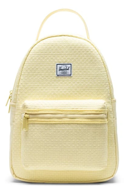 Shop Herschel Supply Co Small Nova Backpack In Lemonade Pastel