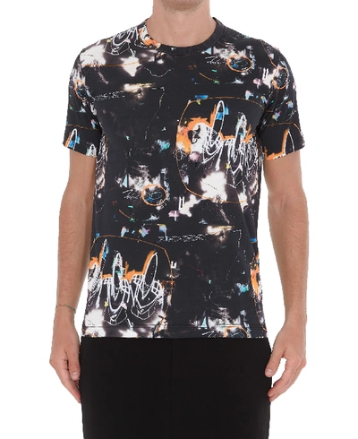 Shop Comme Des Garçons Shirt Futura Print T-shirt In Multicolor