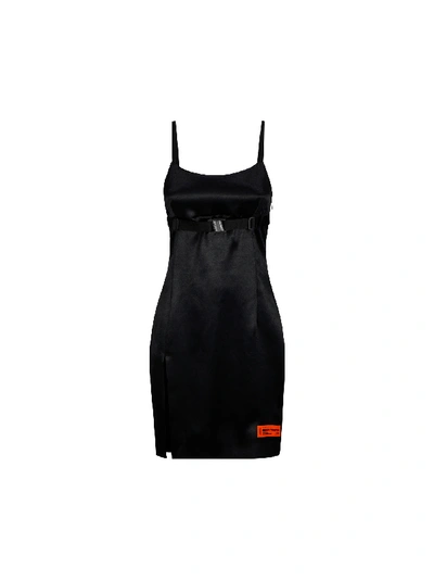 Shop Heron Preston Dress In Black Blac