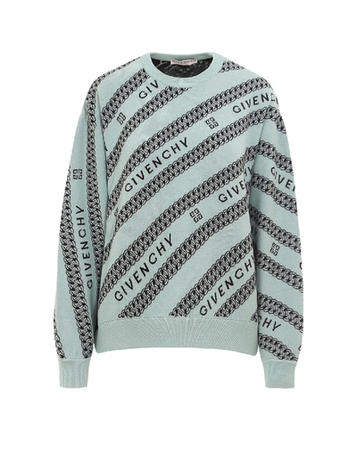 Shop Givenchy Sweater In Green