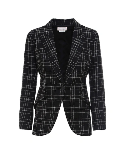 Shop Alexander Mcqueen Blazer In Black