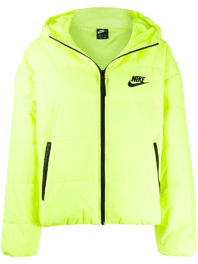 Shop Nike Sportswear Puffer Jacket In Yellow