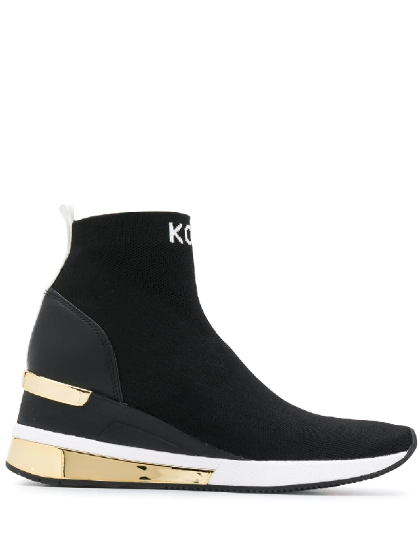 high heel sneakers michael kors
