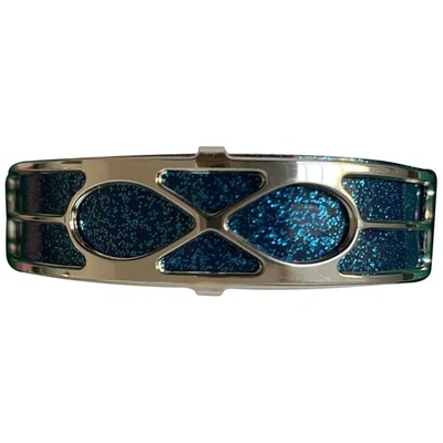 Pre-owned Les Georgettes Blue Metal Bracelet