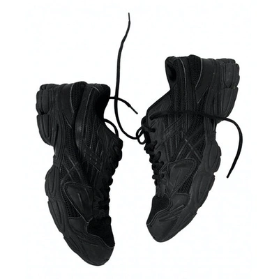 Pre-owned Raf Simons Black Rubber Trainers