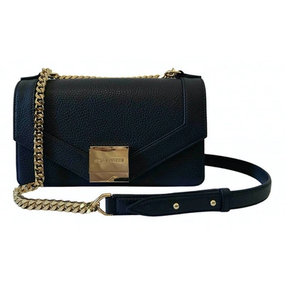 Pre-owned Sergio Rossi Blue Leather Handbag