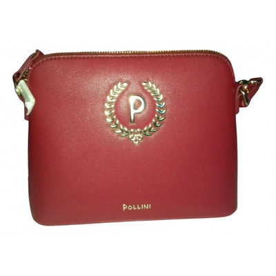 Pre-owned Pollini Red Leather Handbag