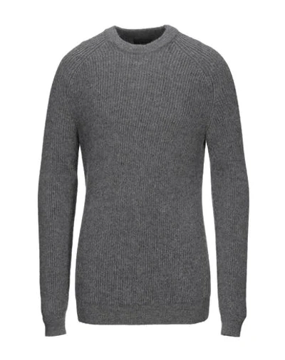 Shop Prada Sweater In Lead