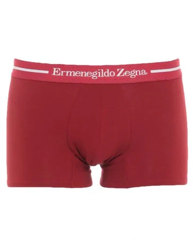 Shop Ermenegildo Zegna Boxer In Red