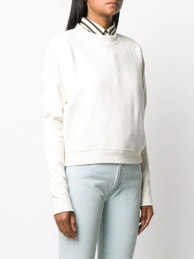 Shop Levi's Toddy Sweatshirt In White