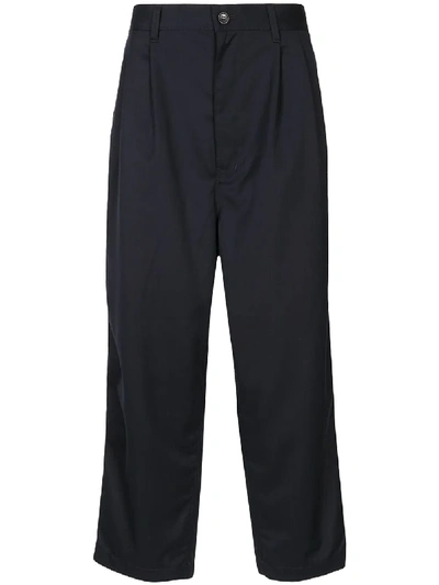WIDE-LEG CROPPED TROUSERS