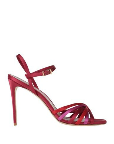 Shop Aldo Castagna Sandals In Red