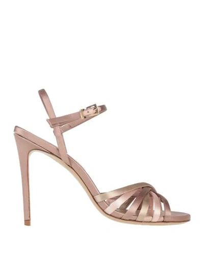 Shop Aldo Castagna Sandals In Pale Pink