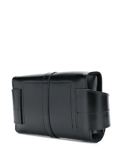Shop Junya Watanabe Leather Beltbag In Black