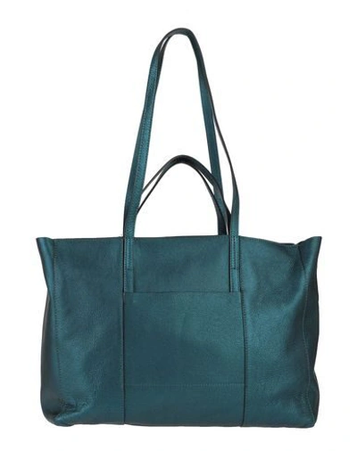 Shop Gianni Chiarini Shoulder Bag In Deep Jade
