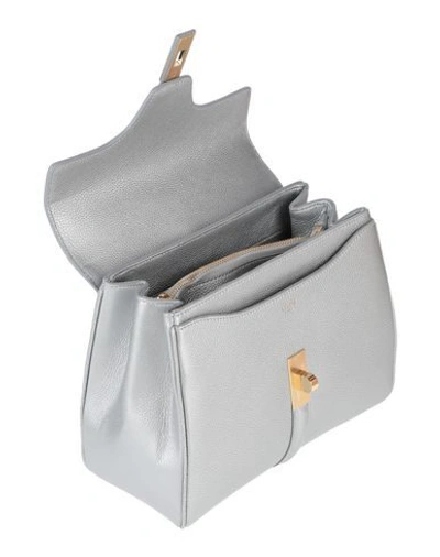 Shop Celine Handbag In Silver