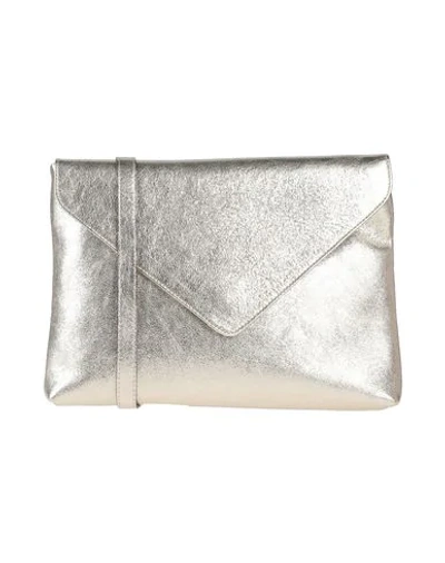 Shop Gianni Chiarini Cross-body Bags In Platinum