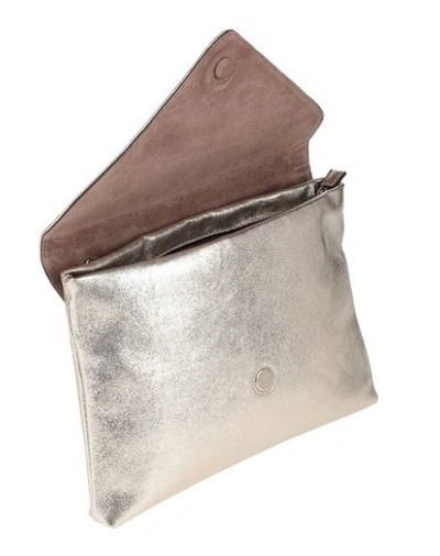 Shop Gianni Chiarini Cross-body Bags In Platinum