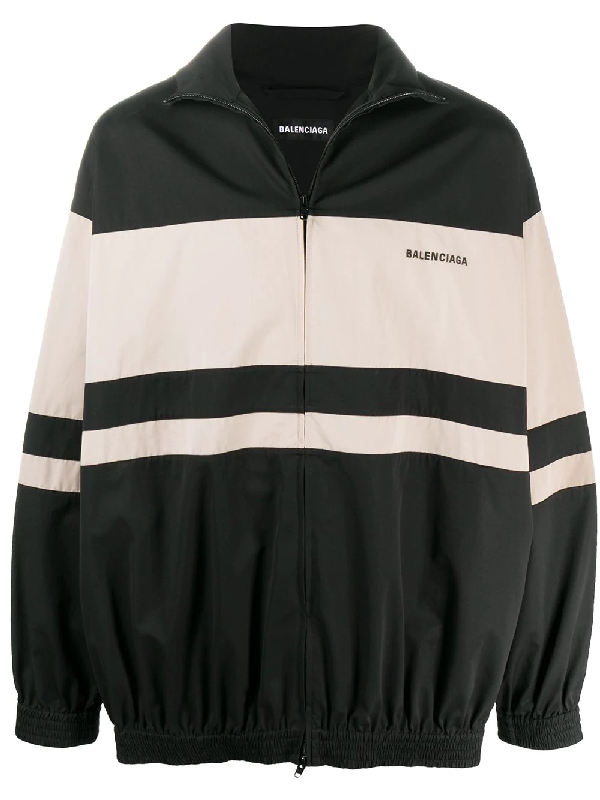 balenciaga black bomber jacket