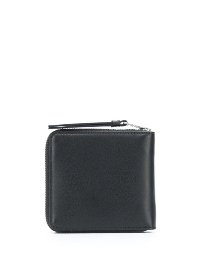 Shop Allsaints Clapham Logo Zipped Wallet In Black