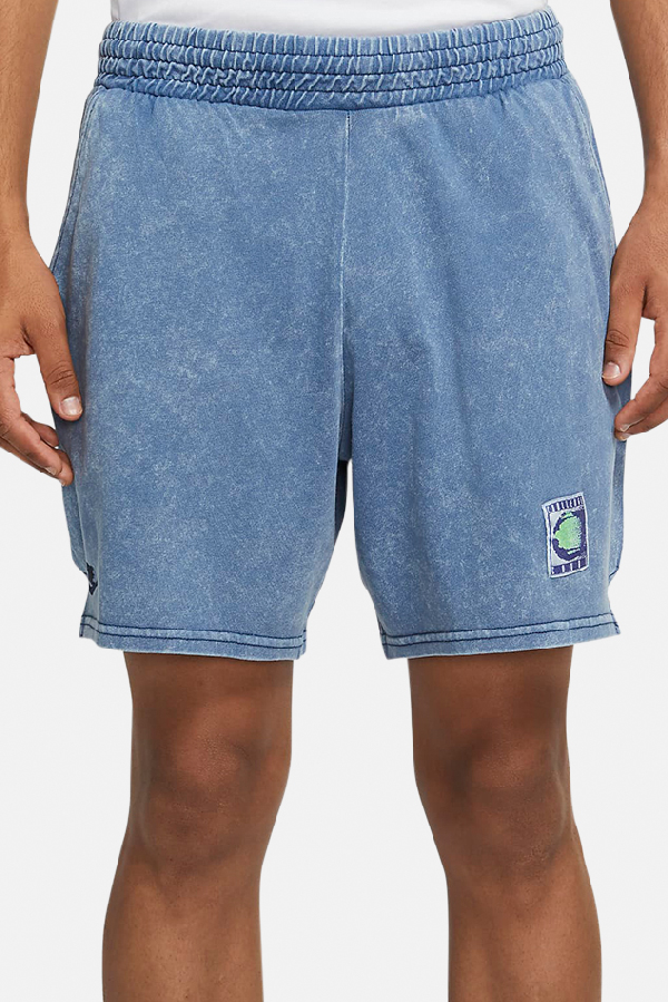 blue nike sweat shorts